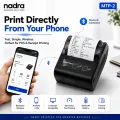 Mobile Printer (58mm) 2-inch Thermal Receipt Printer Portable POS Billing - USB & Bluetooth Connectivity, ESC/POS Compatible with Android, iOS, and Windows  Perfect for Retail Shops, Small Businesses, and Restaurants: Nadra MTP-2. 
