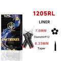 POSEIDON V5 20PCS Tattoo Needles Disposable Safty RL Tattoo Cartridge Needle Hot Sale Permanent Makeup Tattoo Needles. 
