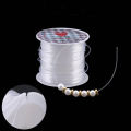 100M Plastic Crystal DIY Beading Fishing Line No Elastic Cord Rope For Jewelry Making Supplies Wire Jeweleri String Thread. 