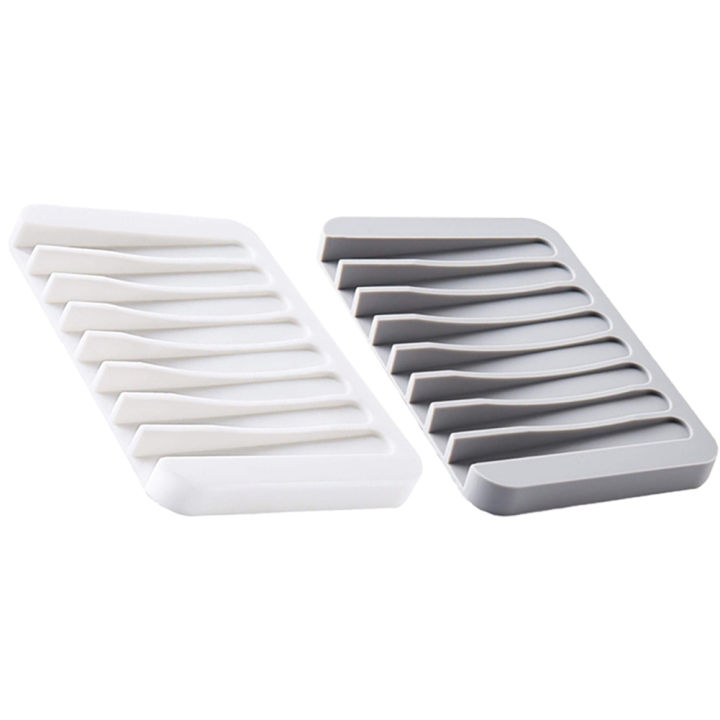 1/2%20Pcs%20High%20Quality%20Silicone%20Self%20Draining%20Soap%20Dishes%20Innovative%20Soap%20Holder%20Saver%20Silicone%20Soap%20Holder%20Anti%20Slip%20Pad%20-%20Image%202