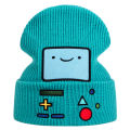 New Cartoon Adventure Time Casual Beanies For Women Men Hip Hop Beanie Hat Lovely Warm Knitted Skull Bonnet Gorros Ski Skullies. 