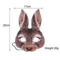 3D Animal Mask Halloween Masquerade Ball Masks Tiger Pig Half Face Mask Party Carnival Fancy Dress Costume Props. 