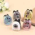 For 15/17cm Labubu Doll Backpack Dollhouse Pet Cat Bag Model Dolls House Scene Decoration Ornament Pretend Play Toys.