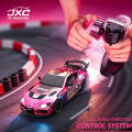 1:43 Supra 1087X RC Drift Car Diecast Metal Body Gyro 4WD Full Proportional Mini RC Vehicle Static Grade Model for Collectors.