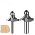1Pc 6/12mm Shank Fillet Cutter Chamfering Router Bit  Alloy Fillet Router Bit Multifunction Trimming Machine Router Bits. 