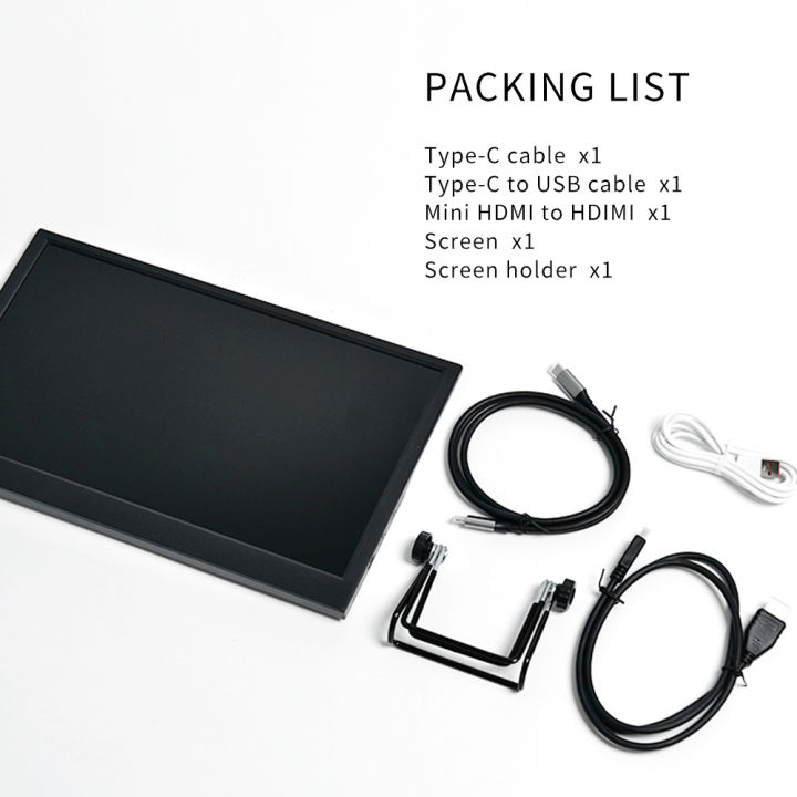 11.6%20inch%20Portable%20monitor%201366X768%20lcd%20display%20TFT%20gaming%20monitor%20for%20pc%20Raspberry%20Pi%20Laptop%20PS4%20Xbox360%20switch%20HDMI-Compatible%20-%20Image%204