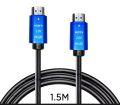 HDMI Cable 1.5 Meter 4k UHD Support 100 Mbps speed heavy duty For cable for PS4 LCD Monitor - Black. 