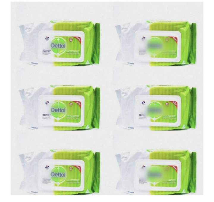 Baby Wipes Wet Tissue Pack of 6 – 72 Sheets Wipes