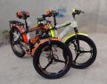 Space Baby 22 inch Bicycle Yellow & Red. 