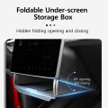 Under-Screen Storage Box For Tesla Model 3 Highland Hidden Fold Able Storage Box Car Storage Modification Parts Interior Design. 