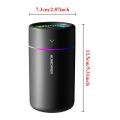 Car Air Humidifier 280ML Large Fog Volume Colorful Light Silent Aroma Diffuser Essential Oils Aromatherapy for Home Bedroom. 