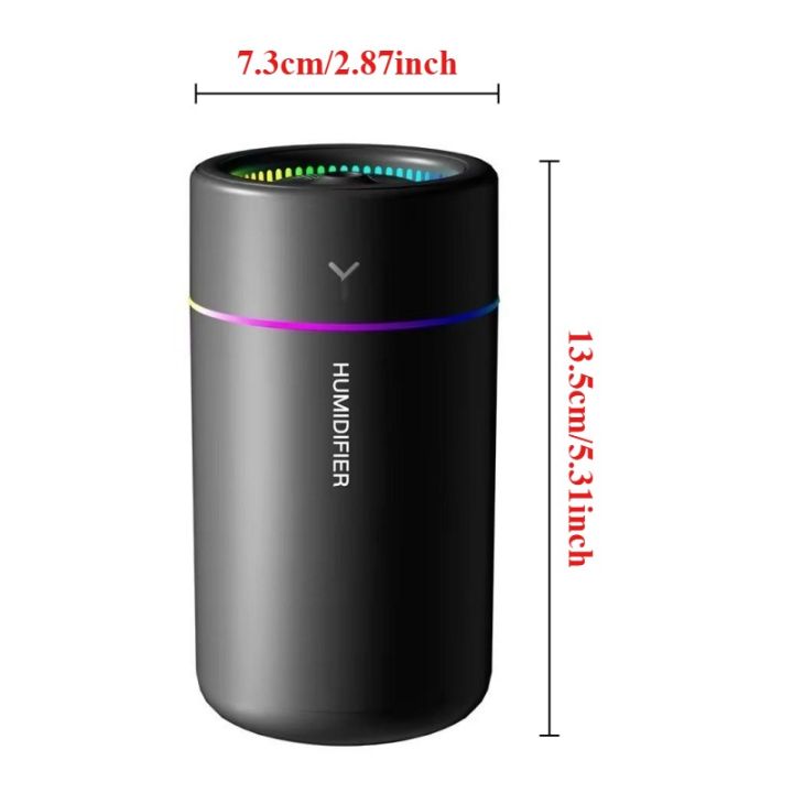 Car%20Air%20Humidifier%20280ML%20Large%20Fog%20Volume%20Colorful%20Light%20Silent%20Aroma%20Diffuser%20Essential%20Oils%20Aromatherapy%20for%20Home%20Bedroom%20-%20Image%203