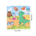 10-50Pcs Mini Cartoon Animal Paper Jigsaw Puzzles Educational Toy Kids Birthday Party Favors School Rewards Pinata Fillers.