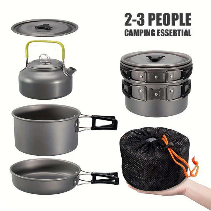 Outdoor%20Camping%20Cookware%20Set%20Aluminum%20Non%20Stick%20Pot%20Portable%20Outdoor%20Tableware%20Cookware%20Cooking%20Pot%20Bowl%20Hiking%20BBQ%20Picnic%20-%20Image%203