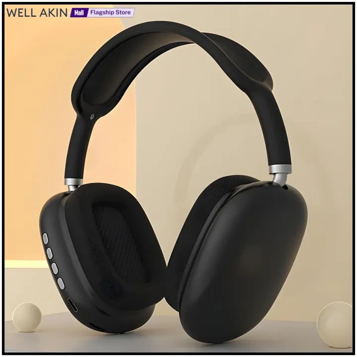 P9 Wireless Bluetooth Headphones With Mic Noise Cancelling Headsets Stereo Sound Earphones Sports Gaming Headphones Supports