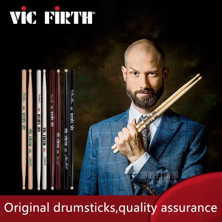 Professional Vic Firth Drumsticks 5A 5B 7A 2B Hickory Drum Sticks For ...