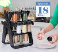Rotating Spice Rack With 18Pcs Jar. 
