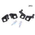 1Pair Universal Car Ball Stud Gas Shock Struts Mounting Bracket for Gas Spring Struts Lift Support Shock. 