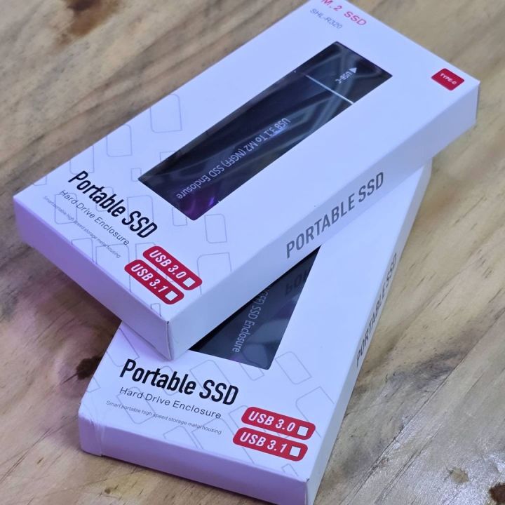 M.2 SSD SHL-R320 Portable SSD Hard Drive Enclosure Type-C