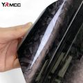 Carbon Fiber Vinyl Wrap Waterproof Car Sticker Self Adhesive Film Glossy Black Carbon Fiber Decal Vinyl Film for Car Accessories. 