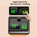 Portable Outdoor Camping Shower with Digital Display Temperature, 4800/6000/7800mAh Electric Shower for Garden Car Washing Pet. 