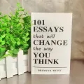101 Essays That Will Change The Way You Think English Books 101 Essays That Will Change The Way You Think English Books. 