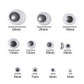 50/100/200pcs Self-adhesive Wobbly Wiggle Eyes 3D Moving Eye for DIY Scrapbooking Toys Dolls Kids DIY Accessories 5-24mm. 