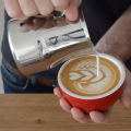 Coffee Milk Jug Easy Pour Spout Espresso Milk Cup Stainless Steel Europa Professional Milk Pitcher Steaming Jug 300/450/700ml.