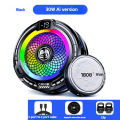 FS18 AI Mobile Cooler 30W Magnetic Back-clip Ice Cooling Radiator Digital Display RGB Light Gaming Cooler Temperature Control. 