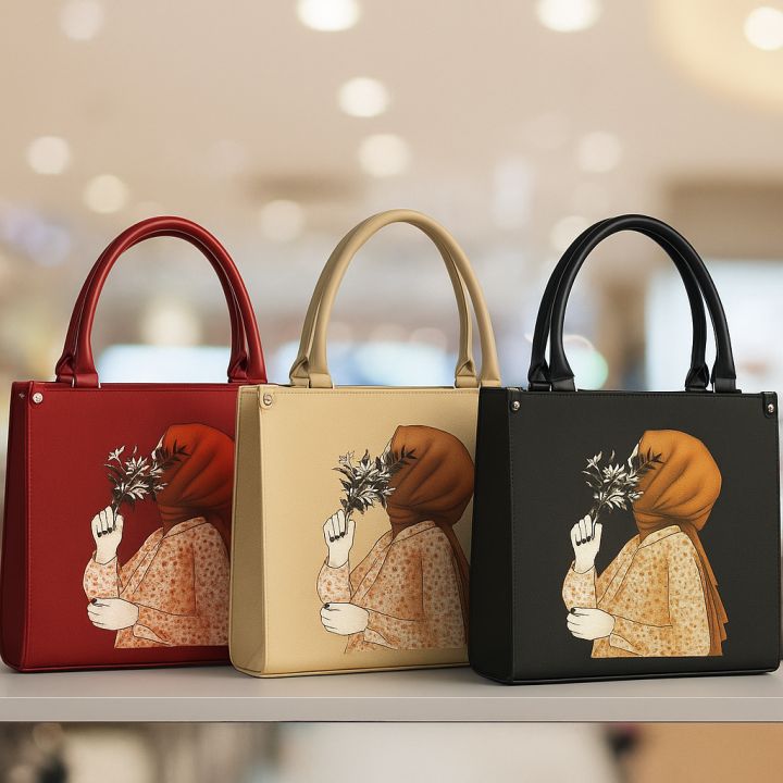 HIJAB Siphosta Canvas Tote Bag – Stylish Ladies Handbag | Casual ...