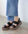 Crocs LiteRide Women’s Mid Wedge Comfy Sandals. 