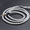 KZ 8 Core Silver Blue Cable Hybrid 784 cores Silver plated Upgrade Cable Earphones Wire For KZ EDXPRO ZS10PRO Decet PRX ZAR. 
