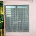 Anti Mosquito Window Net with Zipper 5/5.5 Feet | White Premium Quality Mosquito Net for Window | Washable & Easy to Install | Smart Home Protection. 