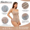 Vensslim Women Tummy Control Shapewear Waist Trainer Panties Full Body Shaper Adjustable Strap V-Neck Hooks Slimming Bodysuit. 
