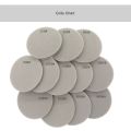 5 Inch 125mm Sponge Sanding Disc Sandpaper Hook Loop Wet Dry 320-8000 Grits for Car Phone Jewelry Polishing & Grinding.