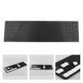 Plastic Keycap Storage Box Display Board, for Keycaps Collection, Keyboard Set Organizer, Dustproof Durable - Black. 
