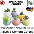 White Cement and Plaster of Paris & Chalk Color، 100g، Concrete Pigment for Pots Making - blue, Red, Egyptian blue, purple, yellow, Green, orange, black, Brown Color۔. 