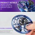 Fly Spinner Mini UFO Drone Hovering Toys Flying Spinner Boomering Fidget. 