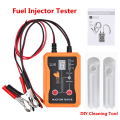 12V Upgraded Fuel Injector Tester & DIY Cleaning Tool， Test Two Injectors Simultaneously  Power Drive Modefuel Injector Test. 