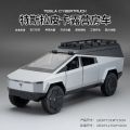 1:24 Scale tesla CYBERTRUCK camping RV Alloy diecast Toy Model with Sound, Light & Spring. 