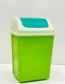 Plastic Dustbins With Swing Lids. 