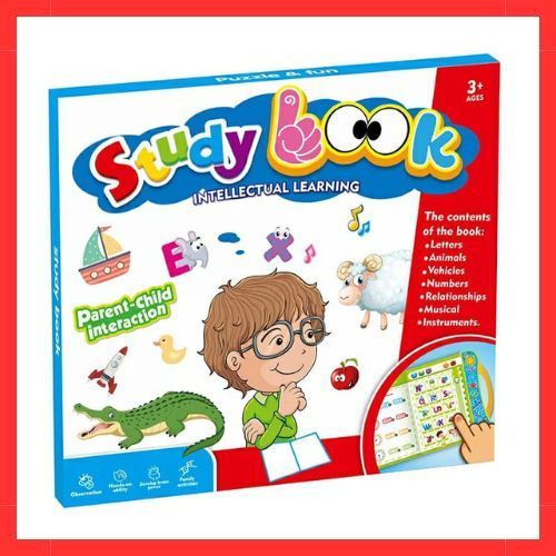 English Finger Reading Children's Voice Book Smart Learning Toys E-book Early Education Smart Scrabble Letters Abc