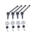 Metal Upgrade Front and Rear Propshaft 12mm Adapter For Wltoys 144001 144002 144010 124016 124017 124018 124019 RC Car Parts.