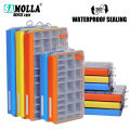 Waterproof Fishing Tackle Box Large Capacity Fishing Accessories Tool Storage Box Fish Hook Lure Fake Bait Box Fishing Supplies. 