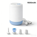 Electric Air Pump for Vacuum Bags - Labor-Saving Compression Tool Compatible with EU USA UK Japan Plug for Clothes Storage.