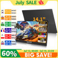 HGFRTEE Protable Monitor 14.1 Inch Full HD 1200P 16:10 Dual Speakers Dual Type-c and MINI HDMI for Mac PC Phone Xbox PS5 Switch.