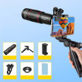 18/28/36X Mobile Phone Camera Lens Clip-On Zoom Monocular Telescope Phone Camera Telephoto Lens for Camping Hunting Sports. 