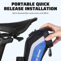 WEST BIKING Portable Bicycle Tail Bag Durable Waterproof Multifunctional Bike Saddle Bag Tool Storage Bag Bike Accessories. 