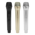 Prop Mic Prop Microphone Plastic Prop Mic Realistic Prop Microphone for Karaoke Dance Shows Practice Microphone Prop for Karaoke. 