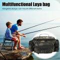 Fishing Tackle, Shoulder Bag, Storage Bag, Portable Fishing Rod Holder, Outdoor Sports Bag, Flying Fishing.